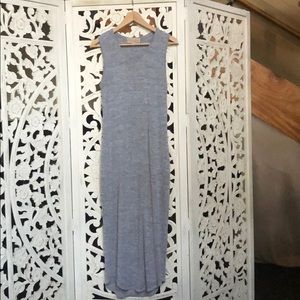 Knit dress - heather grey